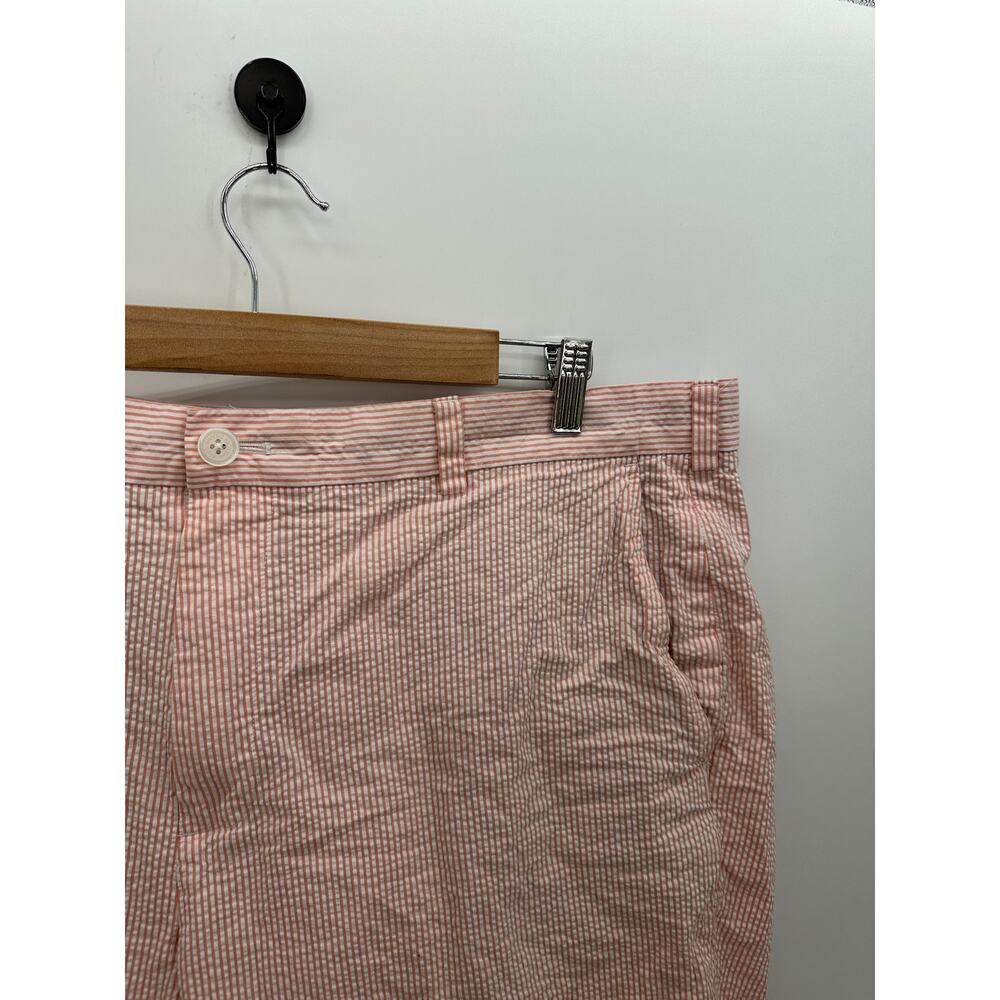 Brooks Brothers Pink Searsucker 346 Cotton Shorts Preppy‎ 11" Inseam Men Size 40 - Picture 5 of 6